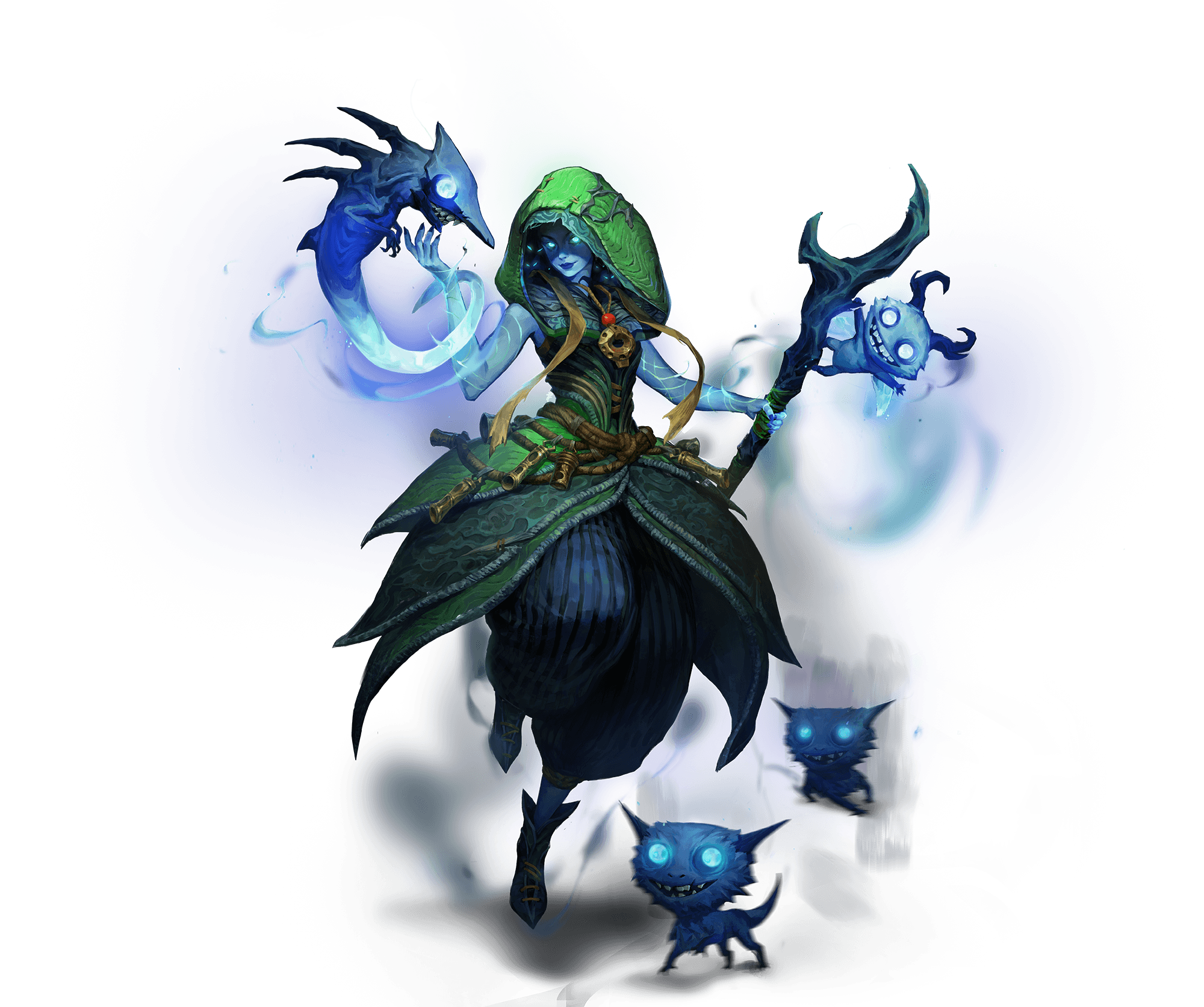 Hollow pose art
